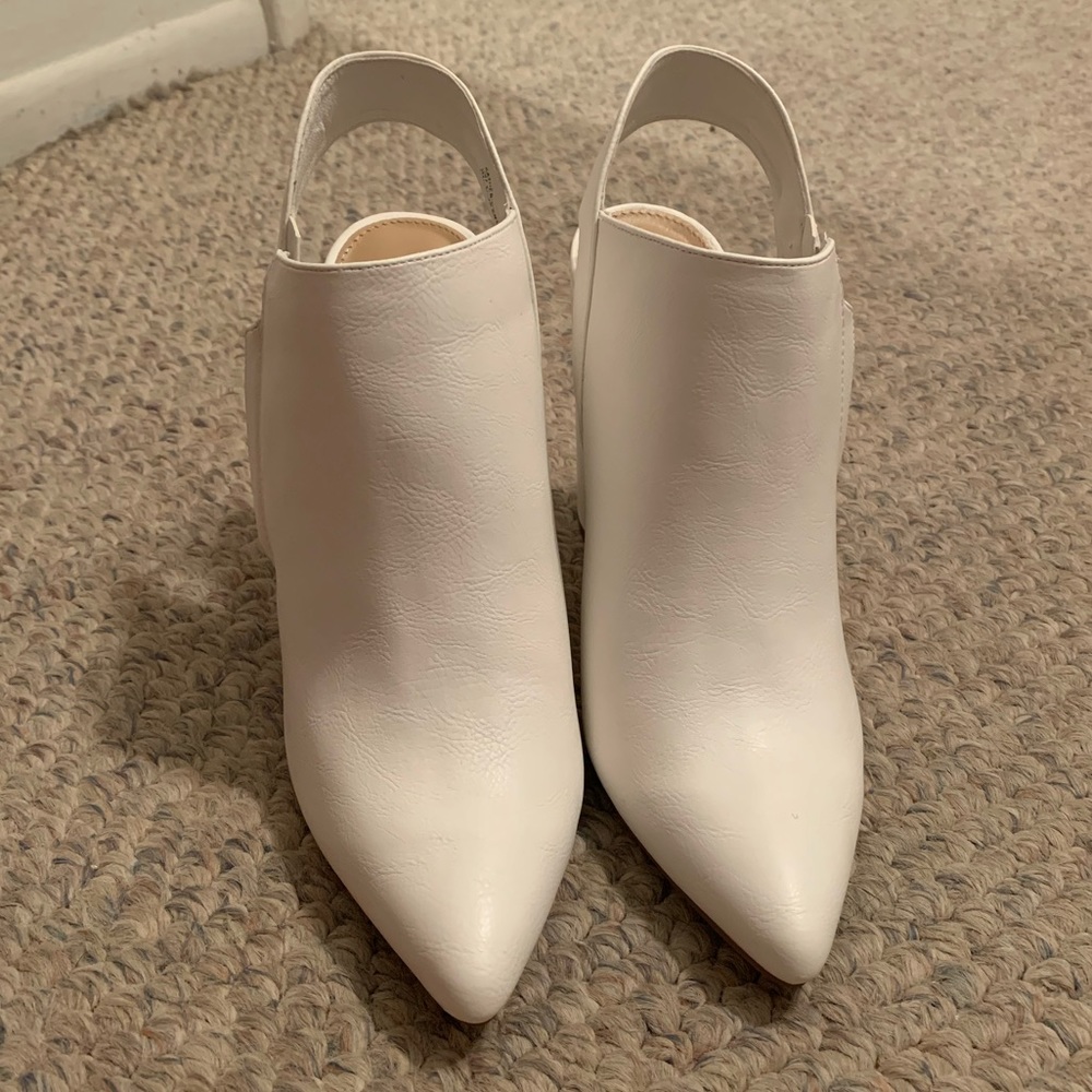 White booties